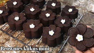 Resep brownies kukus ekonomis || Brownies 1 telur tanpa DCC || brownies simple hanya diaduk aduk