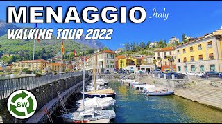 Menaggio, Italy - Walking Tour to The most visited towns on the shores of Lake Como (4K UHD)