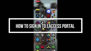How To Login To Eaccess Portal Foundation Eaccess Login 2026 Full Tutorial