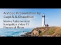 Marine Astronomical Navigation - Video 13: Phases of Moon