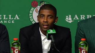 Kyrie Irving says 'I haven't spoken to LeBron' | ESPN