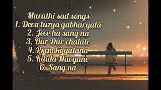 Marathi Sad Songs💔 #marathisongs #marathiheartbreaksongs #marathisadsongs @thehappinessdiary5545