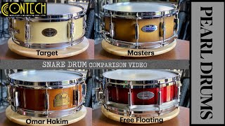 snare drum comparison pearl snare drums