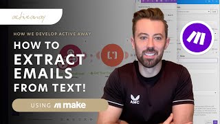 Extracting Email Addresses from a Text String | Make.com 🤖