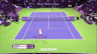 2016 Qatar Total Open Hot Shot | Elena Vesnina