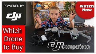 Wondering which dji drone to buy? Watch this dji drone Comparison first