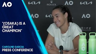 Caroline Garcia Press Conference | Australian Open 2025 Pre-Event