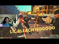 Fuslie Reacts To Lil Bleach Scared Straight. | NoPixel GTA RP