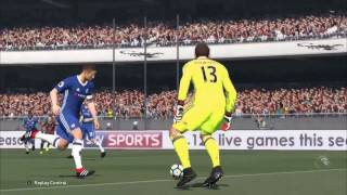 PES 2017 Shoot And Goal Chelsea in EPL 2016-2017