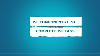 JSF components list