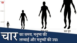 चार युग कितने वर्ष का होता है? चारों युगों में मनुष्य की लम्बाई कितनी होती है और मनुष्यों की उम्र?