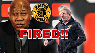 BREAKING Psl News • Stuart Baxter Fired By Kaizer Chiefs