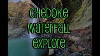 Hiking Chedoke Falls - Tour Behind the Waterfall - Hamilton Ontario 2018