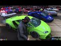 anthonyz shows off s lambo at the tuner shop gta 5 rp nopixel