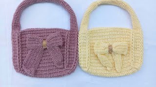 crochet cute handbag👜 ,how to crochet cute bag,how to crochet small bag