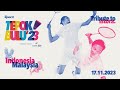 TEPOK BULU'23: TRIBUTE TO ISTORA! MEMPERTEMUKAN INDONESIA DENGAN MALAYSIA! DUO MAUT VINCENT/DUTA!