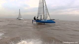 Flying Phantom vs Nacra F20 FCS, BA,  March 14, 2015