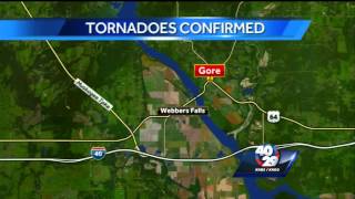 NWS confirms Tornadoes touched down in Friday storms