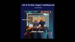 Kukbeatz ft Ruger - All Of Us | Freebeat instrumental hook afrobeat afro pop dancehall free beat