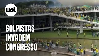 🔴 Ao vivo: Terroristas atacam Brasília e invadem Congresso, Planalto e STF