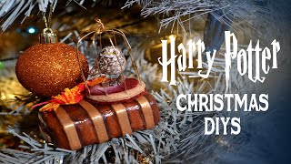 DIY Harry Potter Christmas Ornaments