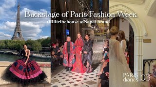 Paris diaries 03 - Paris fashion week | เบื้องหลังปารีสแฟชั่นวีค Hilltribehouse \u0026 Napat brand 🇫🇷