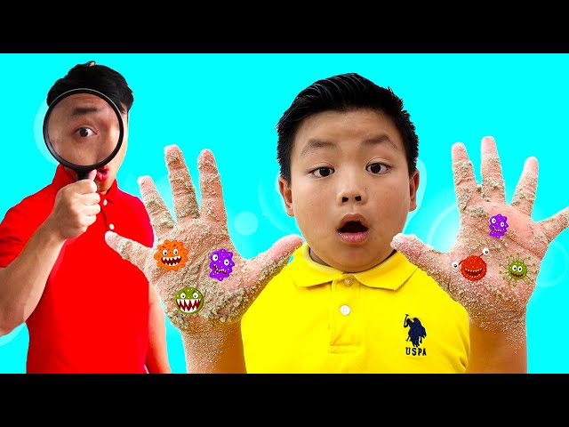 Alex Pretend Play Wash Your Hands Kids Story | Clean Hands Before ...