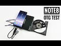 USB OTG connector CD DVD - Galaxy Note8 TEST | MediaTester