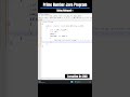 Prime Number Java Program #shorts #coding #java #programming #viral #viralshorts