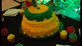 Happy Birthday Reggae Party Cake