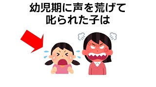 知らないと危険！子どもの感情を壊す親の習慣に関する雑学