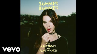 Lana Del Rey - Summer Bummer ( Audio) ft. A$AP Rocky, Playboi Carti