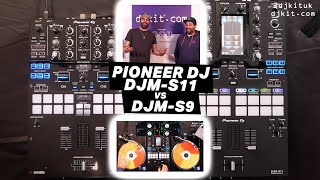 Pioneer DJ DJM-S11 vs DJM-S9 comparison + Scratch Bank & 4 Deck routine in Serato DJ #TheRatcave