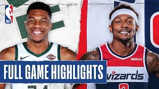 BUCKS at WIZARDS | FULL GAME HIGHLIGHTS | February 24, 2020