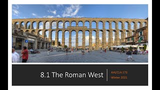 8.1 Roman Art: The Western Provinces