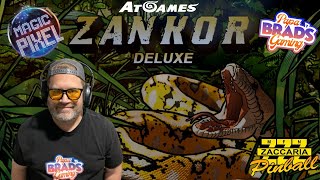 Experience The Thrilling Zankor Deluxe Jungle AtGames Pinball Adventure!