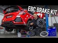 EBC Brake Upgrade for the FK8 Type R (BlueStuff Pads & 2pc Discs) | Dream Automotive