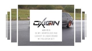 AUDI RS4 with multipiece OXIGIN MP1 | Oxigin Wheels