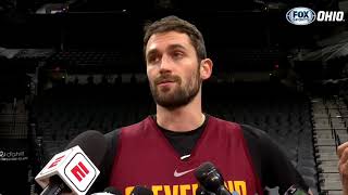 Kevin Love, Ty Lue discuss Cavs team meeting