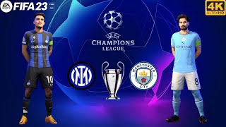FIFA 23 - Inter Milan vs Manchester City - UEFA Champions League Final 4K GamePlay