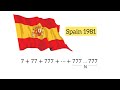 Spain 🇪🇸 Math Olympiad 1981 - Algebra - Find the sum of numbers?!