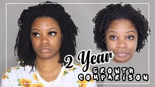 Sisterlocks - Trust The Process - Growth Comparison | Drknlvely