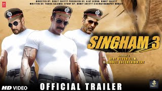 Singham 3 Official Trailer : First AI Look | Ajay Devgan | Deepika | Salman Khan | Rohit Shetty