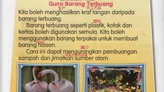 BM Tahun 1 Unit 24 | Buku Teks ms 138 /一年级国语马来文课本/Selamatkan Alam/Bahasa Melayu