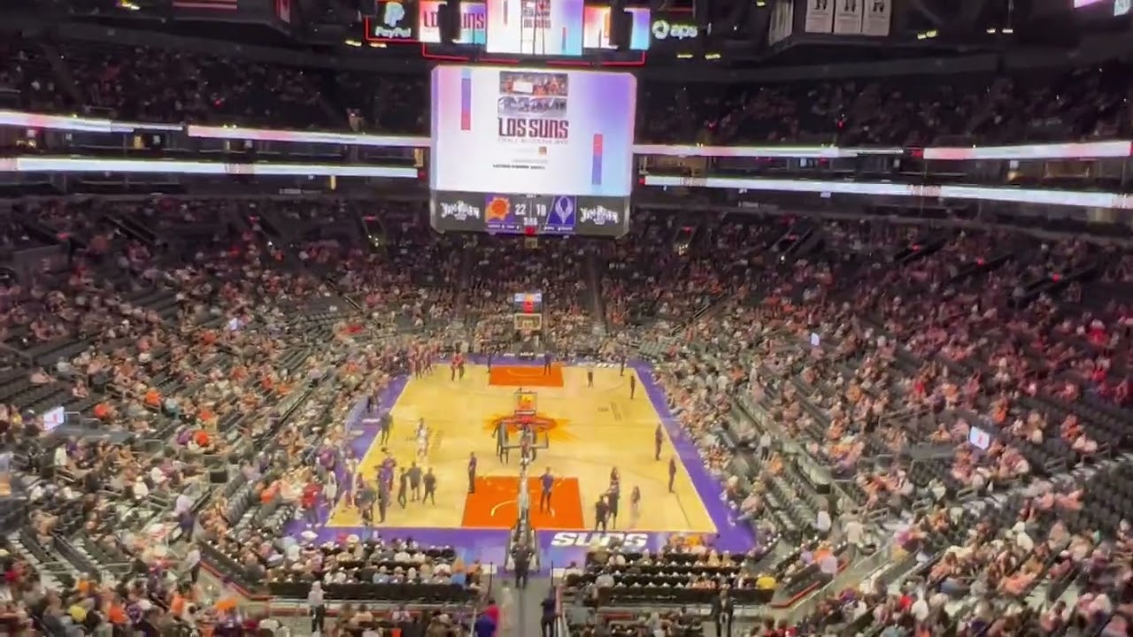 The Excitement At FootPrint Arena For Phoenix Suns Vs Adelaide 36ers ...