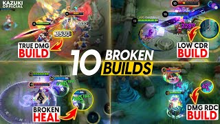 10 BROKEN BUILDS to ABUSE in the CURRENT PATCH