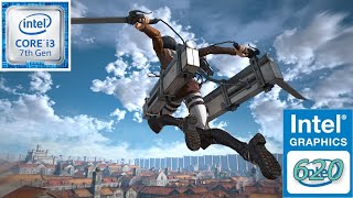 Attack on Titan Wings of Freedom Intel HD 620(Low End Pc)