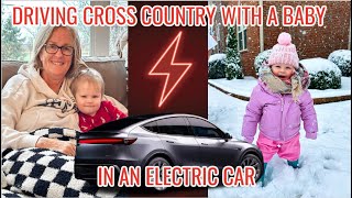 DRIVING CROSS COUNTRY WITH A BABY IN AN ELECTRIC CAR