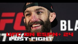 UFC on ESPN+ 24 Post-Fight: Michael Chiesa calls out Colby Covington