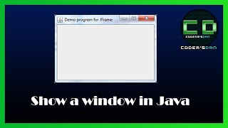 Java Game Programming part 1 - The Window